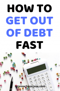 Getting Someone Out Fast 7 Tips on How to Get Out of Debt Fast