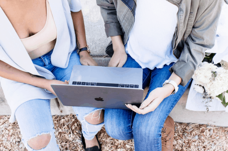 women business laptop