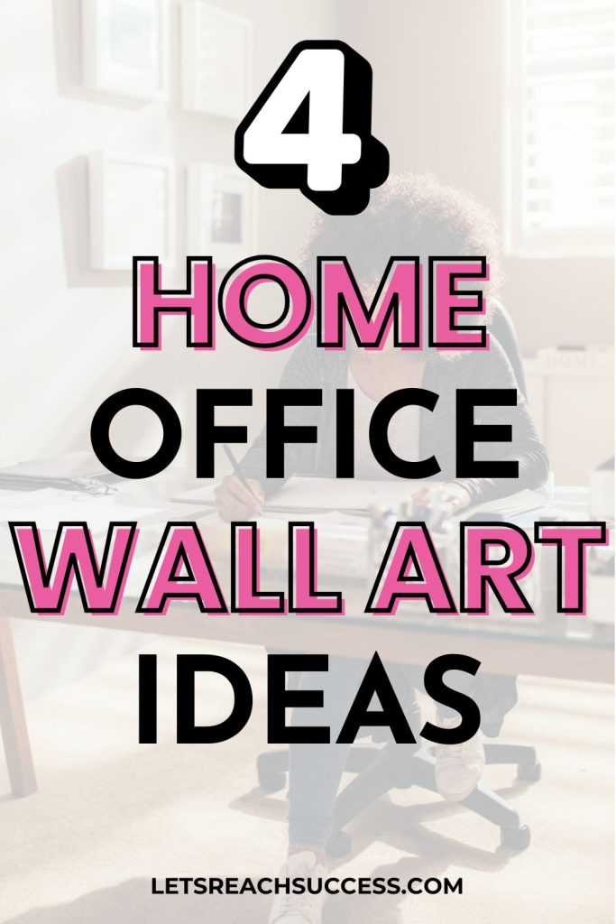 Whether you're feeling inspired to re-decorate or just looking for a creative activity, these home office wall art ideas make it easy to start