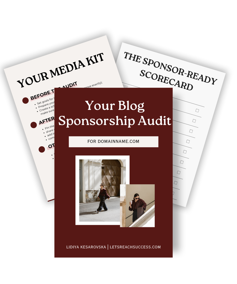 blog sponsorship audit